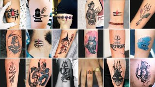 25+ Mahakal tattoo ideas special for Mahashivratri | mahadev trishul and damru tattoo designs