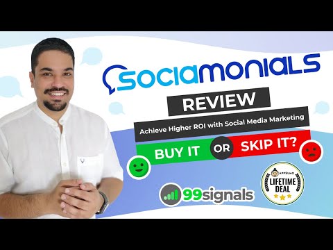 Sociamonials Review & Demo - Social Media Scheduler w/ Built-in AI Writer ($69 Lifetime Deal)