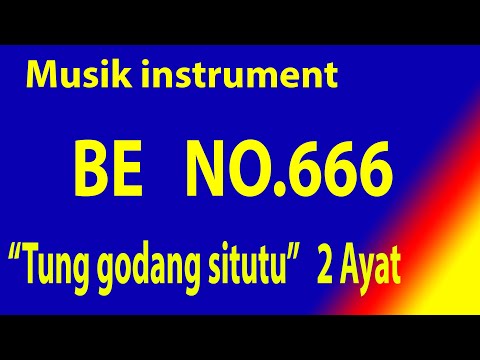 Buku Ende (BE) NO.666  INGKON DO BOANONTA (Musik Box Original) 2 Ayat