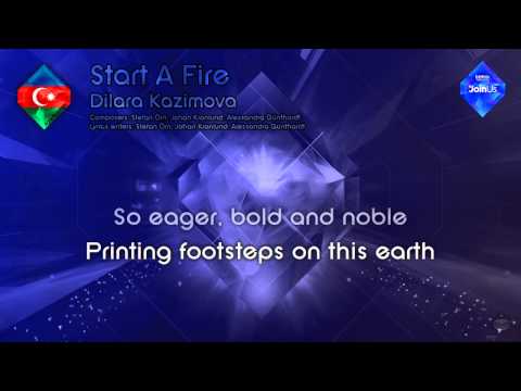 Dilara Kazimova - "Start A Fire" (Azerbaijan) - [Instrumental version]