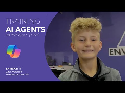 🎥 Training AI Agents—Explained by a 9-Year-Old?!