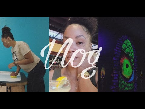 VLOG: Trying the Cennedy Elexis Bun, Knotless Braiding , Dinner at Saluda's, & Mini Golf
