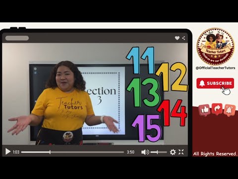 Numbers in the Teens: 11 to 15 – Let’s Count and Explore!