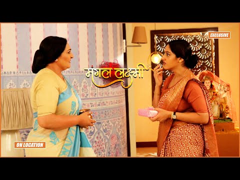 Mangal Lakshmi : Kusum accuses Mangal for gift, Kusum called Mangal a murderer | On Location
