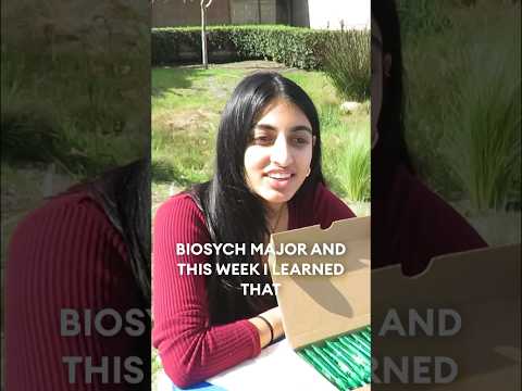 What did college students learn this week? | week 2 #ucsb #college #education #shorts