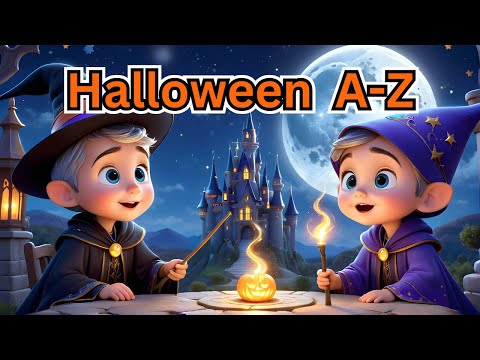 🎃👻 Fun Halloween ABCs: A Spooky Alphabet Song for Children! 🎶🕷️