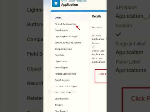 create custom object and custom field #salesforce #trailhead #Salesforce #sfdc #trailblazer #admin