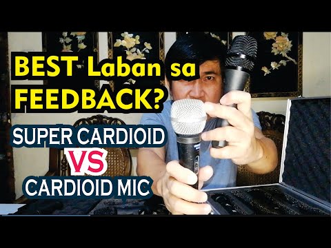 Supercardioid Mic VS Cardioid Mic in Avoiding Feedback