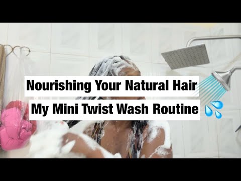 The Best Wash Routine for Mini Twists | Hairphanie Pre-Poo & Conditioning Tips.