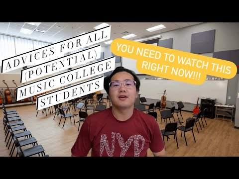 WATCH THIS NOW IF YOU ARE (POTENTIAL) MUSIC COLLEGE STUDENTS｜with Eng + Chinese Sub