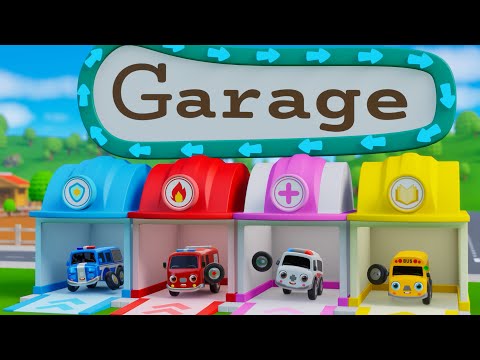 Wheels on the Bus | Nursery Rhymes & Kids Songs - Baby Car Songs TV