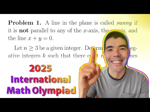 IMO 2025 Problem 1 - Sunny and Beautiful! 🌞💖