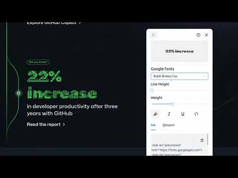 Font tester Demo