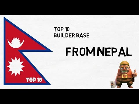 TOP 10 Cash Of Clan Players From NEPAL (Builder Bases)