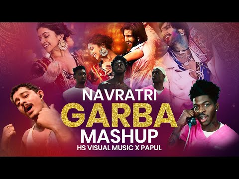 Navratri Garba Mashup 2024 | HS Visual Music x Papul | Best Of Dandiya Garba Songs Mashup 2024