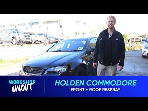 Holden Commodore Front + Roof Respray