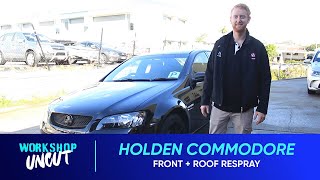 Holden Commodore Front + Roof Respray