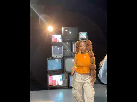 BTS for Visit Manchester Shoot 🥰 #hairstyles #videography #production #film #media #afrohair #hair