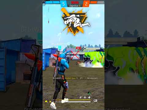 1 V 4 impossible 🎯 #dfgwhiteff #freefire #shorts