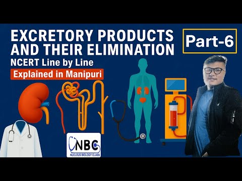 Excretory Products and their Elimination || Part-6 || Online NEET UG Foundation Course #ncert #neet