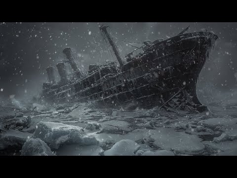 The Abandoned Ancient Ship in a Snowstorm | A Chilling and Terrifying Experience, Raging Wind Blasts
