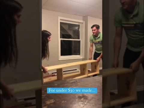 DIY TV stand for UNDER $30 #shorts