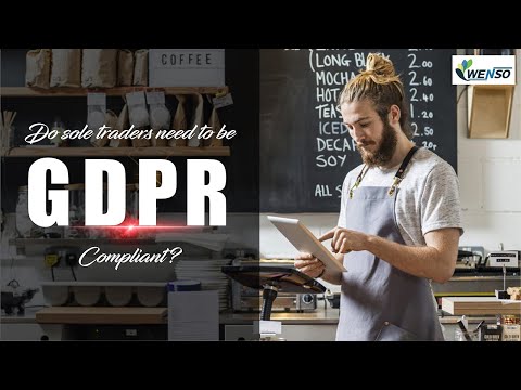 Do sole traders need to be GDPR compliant? - Wenso GDPR FAQs