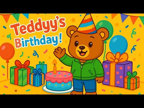 Teddy’s Happy Birthday! 🎂🎁 | Fun Birthday Party for Kids | BounceBop Learners