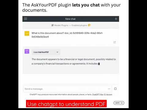 Use chatgpt to check pdf document , within minutes full summary #ai, #shorts, #viralvideo, #yshorts