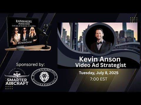 Unlock High-Converting Video Ads with Kevin Anson (Trusted  - Live via OneStream Live #onestreamlive