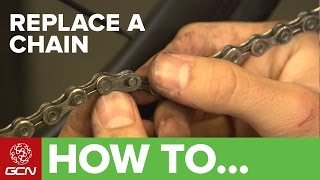 How To Replace A Bicycle Chain