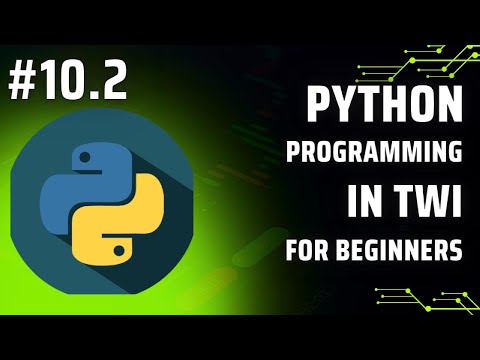 Learn Python Programming in Twi: Day 10.2 - Mini project (Strings, lists,loop,if,Elif,else)