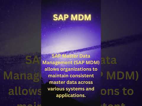 SAP MDM