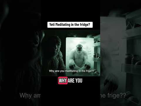 Yeti Meditating in the fridge? #bigfootvlog