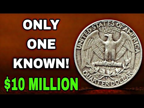 Most valuable Washington quarter dollars top 4 rare coins in the world worth a lot of money!