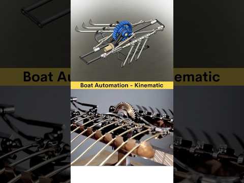 Mechanical Automation- Kinematic Machine ✅ Innovation 🔥 #trending #caddesign #cam #mechanical #3d