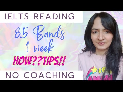 How to score 8+ bands in IELTS Reading|| Tips on IELTS Reading