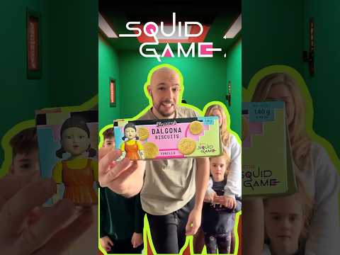 🚨 OFFICIAL SQUID GAME DALGONA BISCUITS! 🍪 Challenge! #squidgame #dalgona #honeycombchallenge