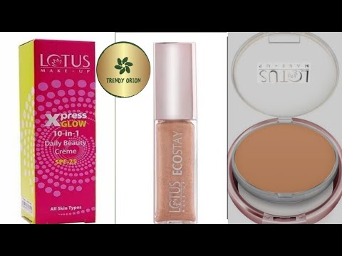 Lotus Products mMakeup/ Lotus Herbal Product Unboxing