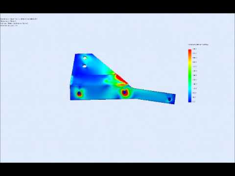 MGA Upper seat belt mounting stress analysis