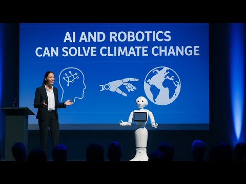 AI and Robotics can solve climate change!