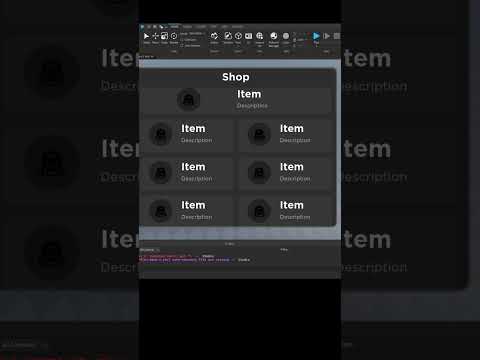 Roblox Flex UI Demo #robloxstudio #roblox #robloxdeveloper