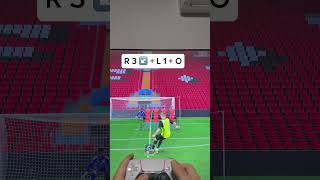 Score this very easy free kick tutorial #fifa #fc25 #tutorial #soccer #football #shorts #freekick