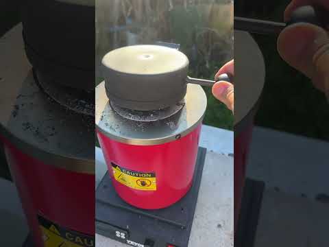 Casting Sterling silver bullion ⏩️ these are from pieces I collected along the way well below spot.