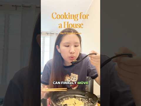 Day 11: Ichiran Ramen | COOKING FOR A HOUSE #japan #japanesefood #ichiranramen