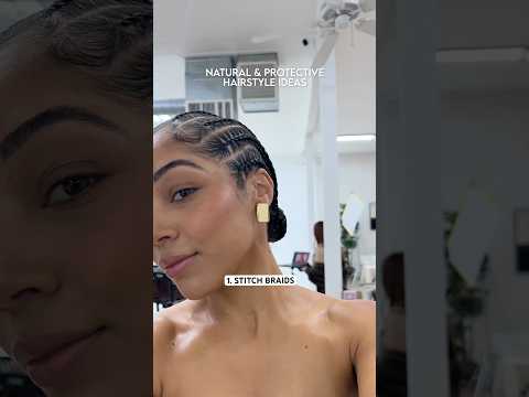 Natural & Protective Hairstyle Ideas ✨ #protectivehairstyles #naturalhairstyles #curlyhairstyles