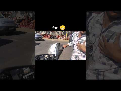 1st fan 😁 || scooty reaction #vlog #shorts #motovlog