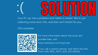 How to Fix The IRQL NOT LESS OR EQUAL Error in Windows 10 & Windows 11
