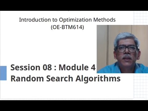 S09 Random Search Algorithm - digital learning