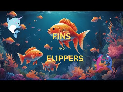 "FINS AND FLIPPERS"  Story of fishes